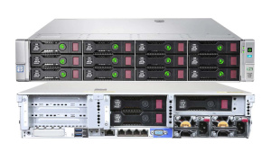 HP Proliant DL380 Gen9 15LFF 2xE5-2650v4 12-Core/128Gb (4x32) DDR4-2400/P840ar/331i/2x500W - announce