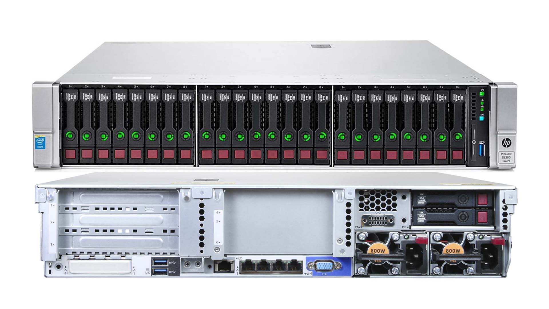 Конфигуратор HPE Proliant DL380 Gen9 26xSFF