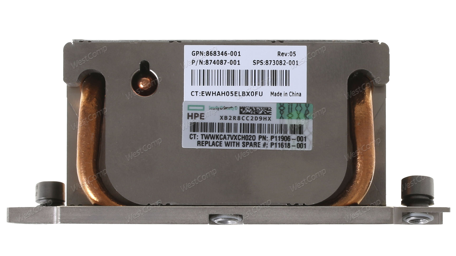  HPE Synergy 480 Gen10 Rear Standard Heatsink (873082-001) - фото 3