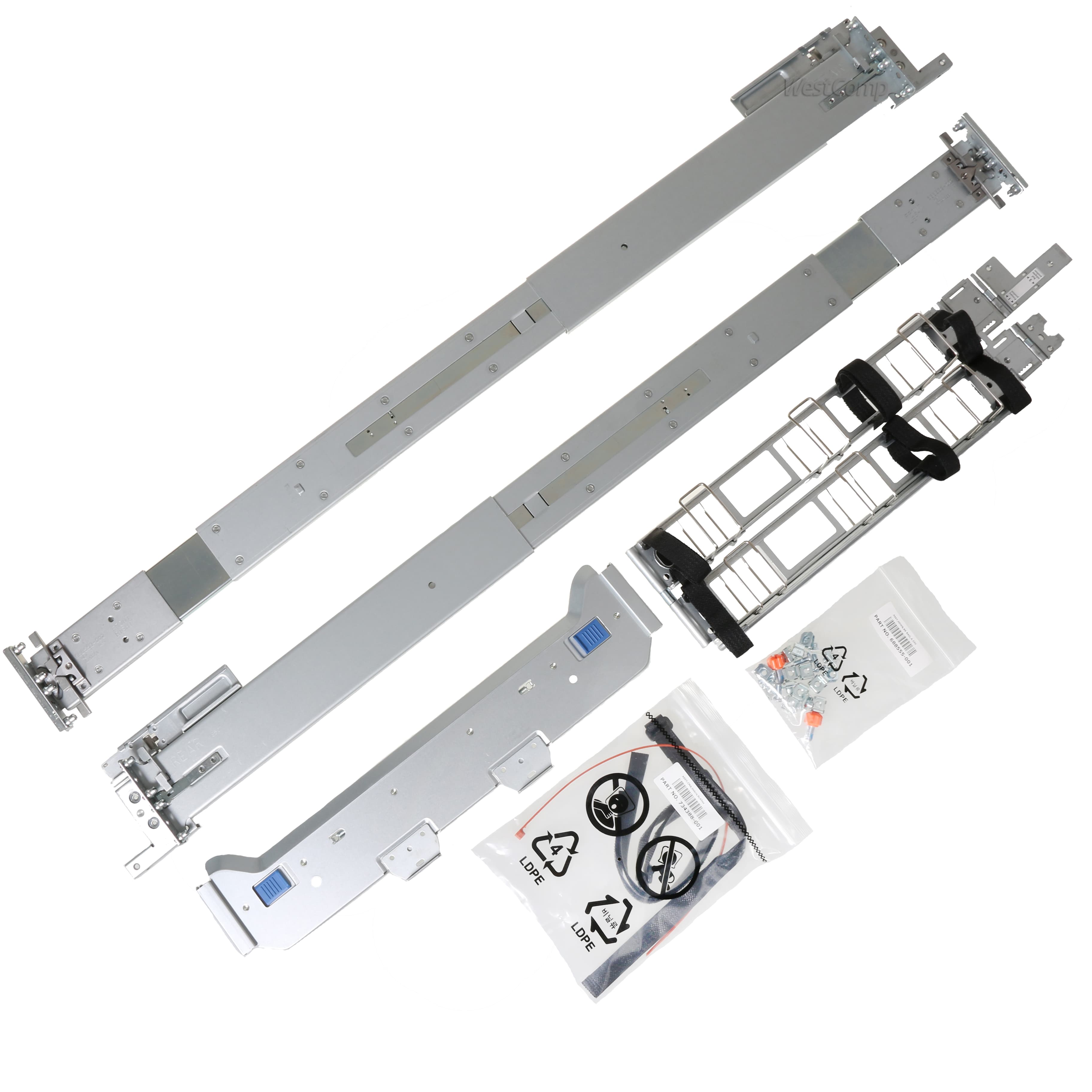  HPE 4.3U Server Rail Kit (681254-B21)
