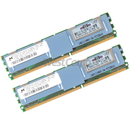 HP 1Gb (2x512Mb) DDR2-667MHz PC2-5300F ECC CL5 Registered Memory Kit (398705-051)