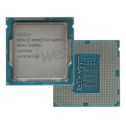 Intel Xeon E3-1220v3 Haswell 4-Core (3100MHz, LGA1150, 8192Kb, 80W)