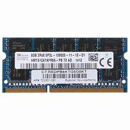HP Hynix 8GB (1x8GB) DDR3 PC3-12800 ECC Unbuff SODIMM (723301-081)