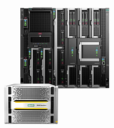 Synegy-Cloud-4XL (HPE Synergy 12000 Frame + 6xHPE Synergy 660 Gen10 + 3PAR 20450 4n 48x7.68Tb SSD)