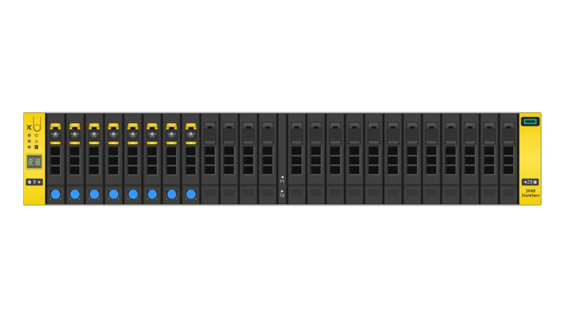 Конфигуратор HPE 3PAR StoreServ 8400