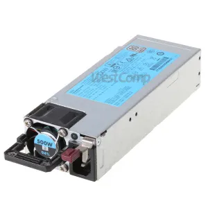 HPE 500W Flex Slot Platinum Hot Plug Power Supply Kit (720478-B21) - announce